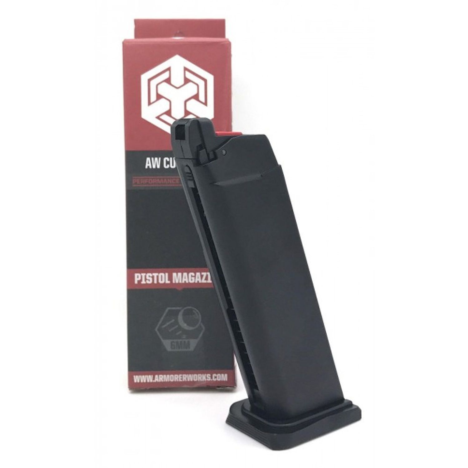 AW VX7000 Serisi Uyumlu 25BB Siyah GAS Airsoft Tabanca Şarjörü - Görsel 3