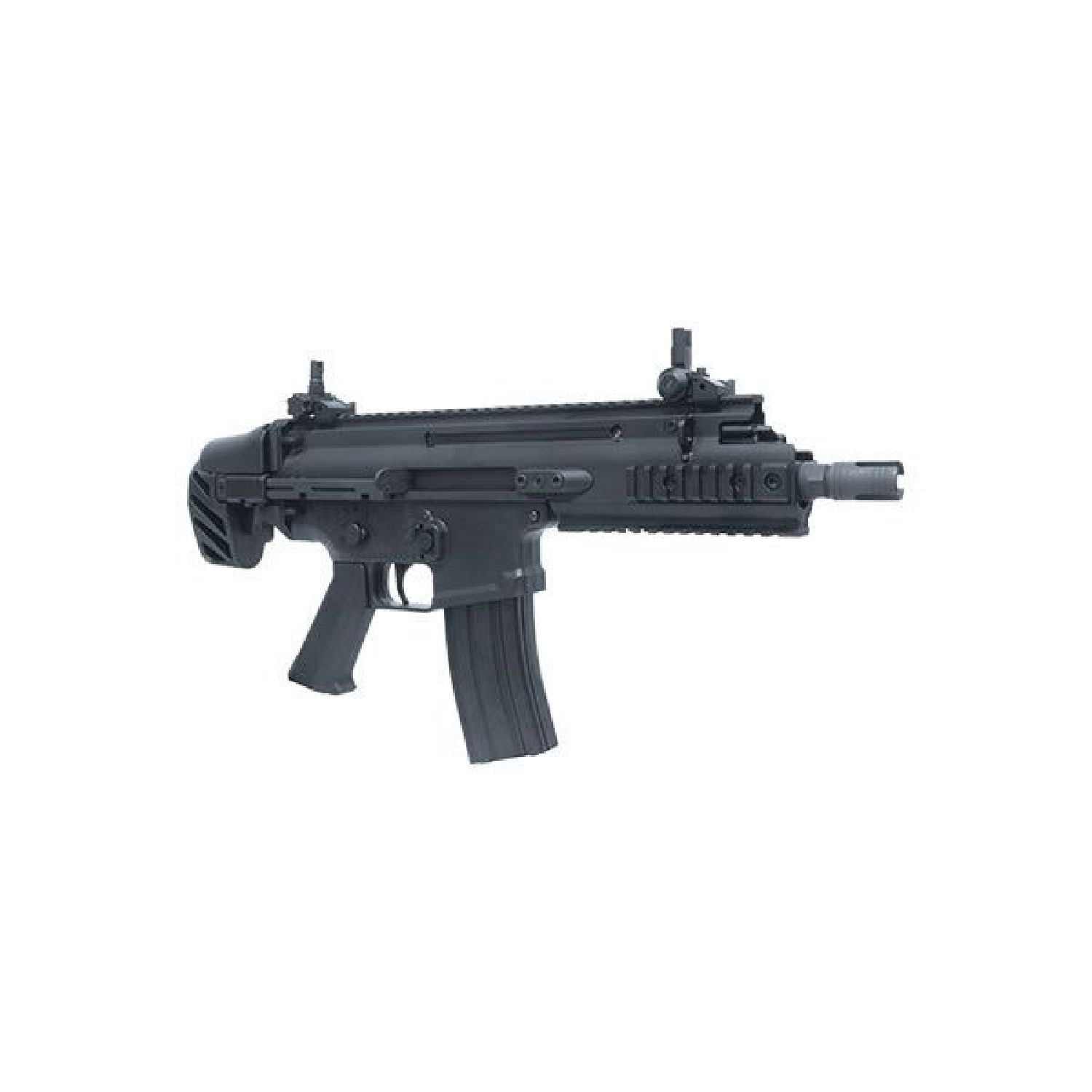 BOLT FN Herstal Licensed SCAR-SC Compact PDW B.R.S.S. Siyah AEG Airsoft Tüfek - Görsel 6