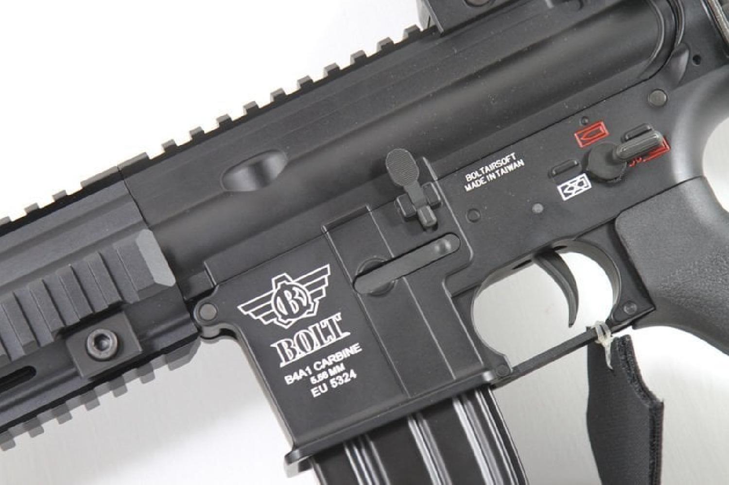 BOLT HK416 DEVGRU BRSS Gerçekçi Tepmeli Siyah AEG Airsoft Tüfek - Görsel 5