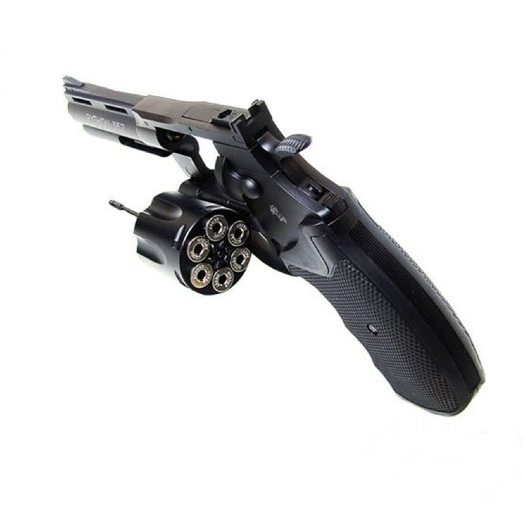 CYBERGUN Colt Python 4″ CNC Siyah CO2 Airsoft Tabanca - ISG Airsoft