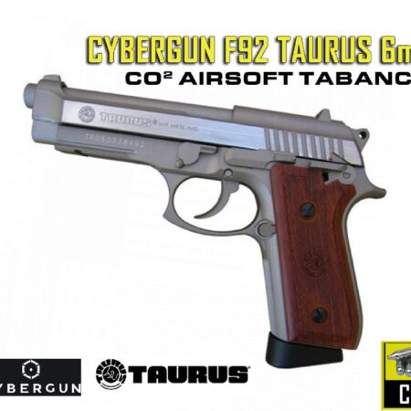 CYBERGUN Taurus PT92 Gümüş CO2 Blowback Airsoft Tabanca