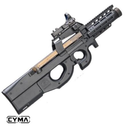 CYMA P90 RIS Raylı Siyah AEG Airsoft Tüfek
