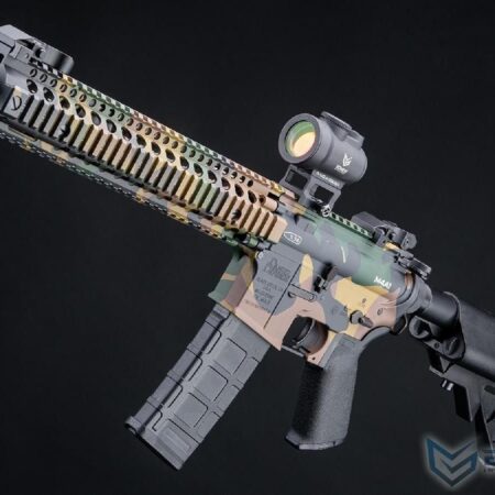 EMG CYMA Daniel Defense Lisanslı DDM4A1 Platinum QBS Woodland AEG Airsoft Tüfek