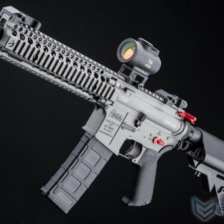 EMG CYMA Daniel Defense Lisanslı DDMK18 Silver Platinum QBS Woodland AEG Airsoft Tüfek