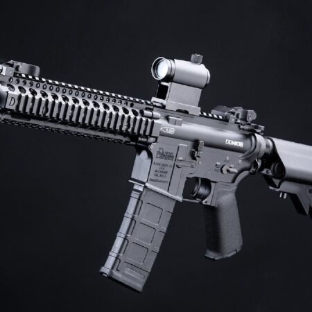 EMG Daniel Defense Lisanslı DDM4 Platinum QBS Siyah AEG Airsoft Tüfek