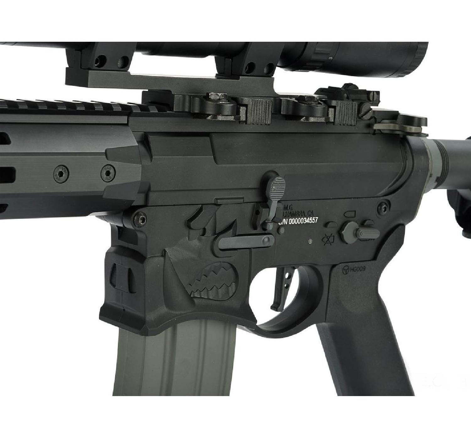 EMG Sharps Bros Warthog Lisanslı 15" Carbine Siyah AEG Airsoft Tüfek - Görsel 4