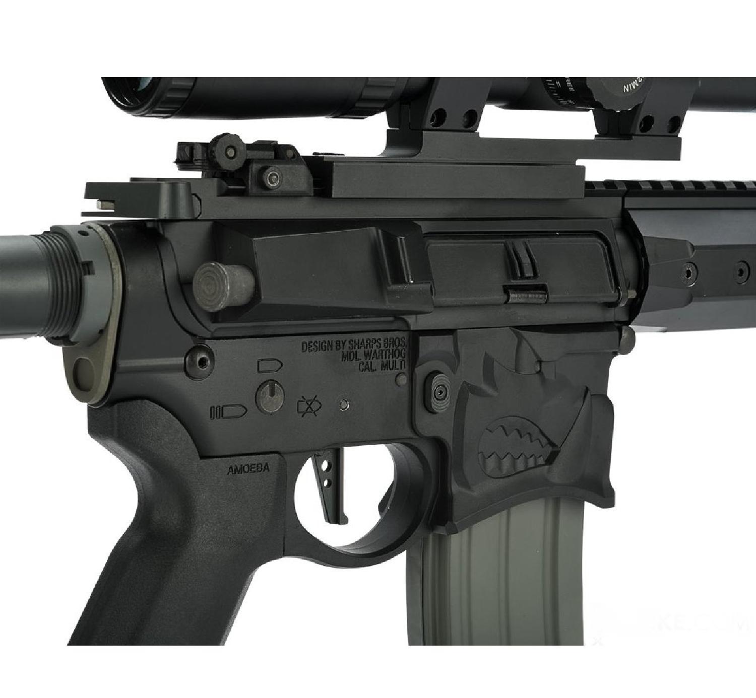 EMG Sharps Bros Warthog Lisanslı 15" Carbine Siyah AEG Airsoft Tüfek - Görsel 6