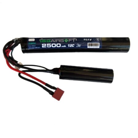 ISG Airsoft Lityum Iyon Pil 11.1v 2500 mAh 2 Yaprak T-Plug