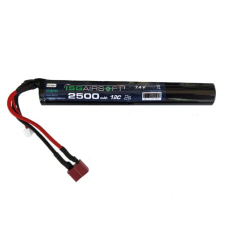 ISG Airsoft Lityum Iyon Pil 7.4v 2500 mAh T-Plug
