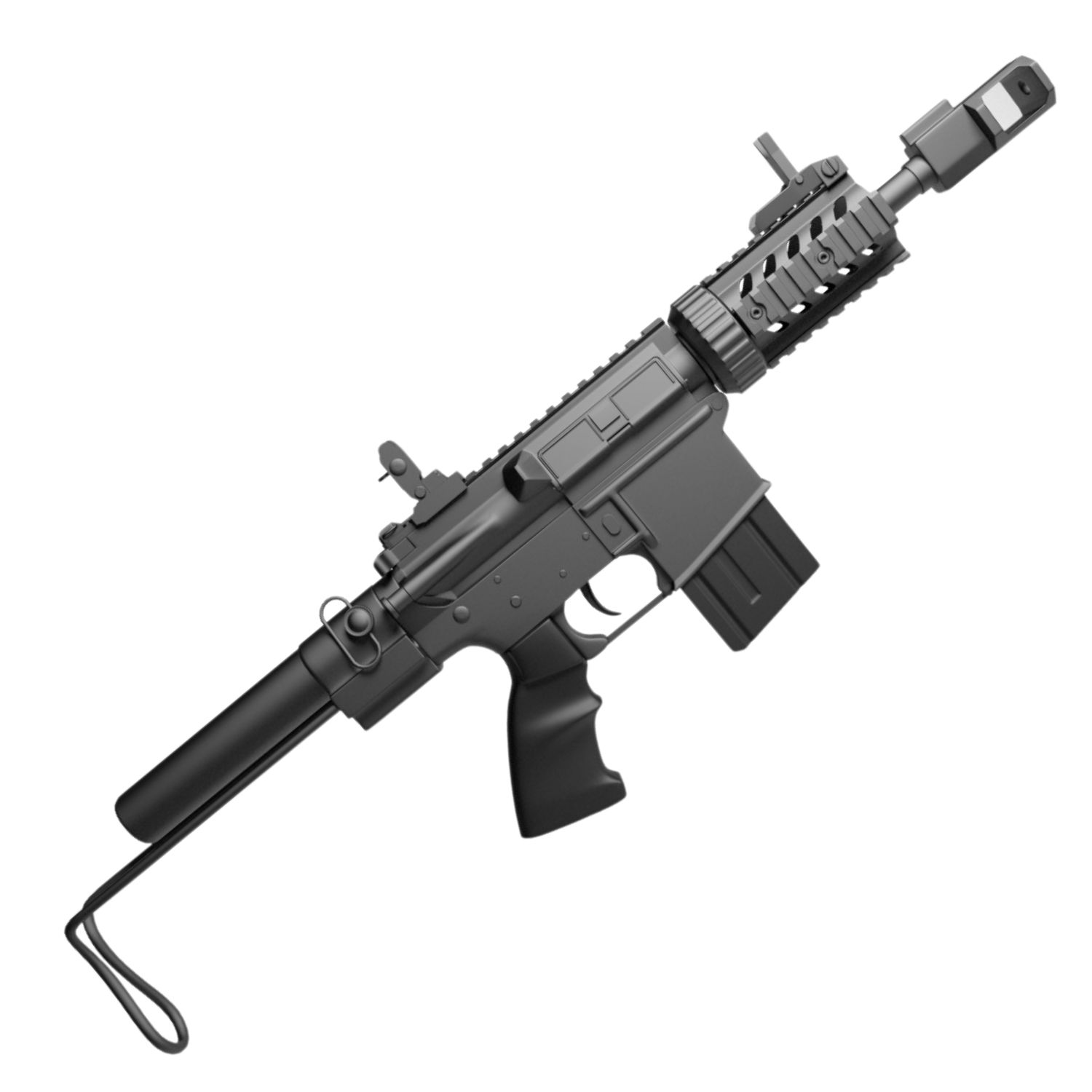 JG M4 Tank CQB AEG Airsoft Tüfek