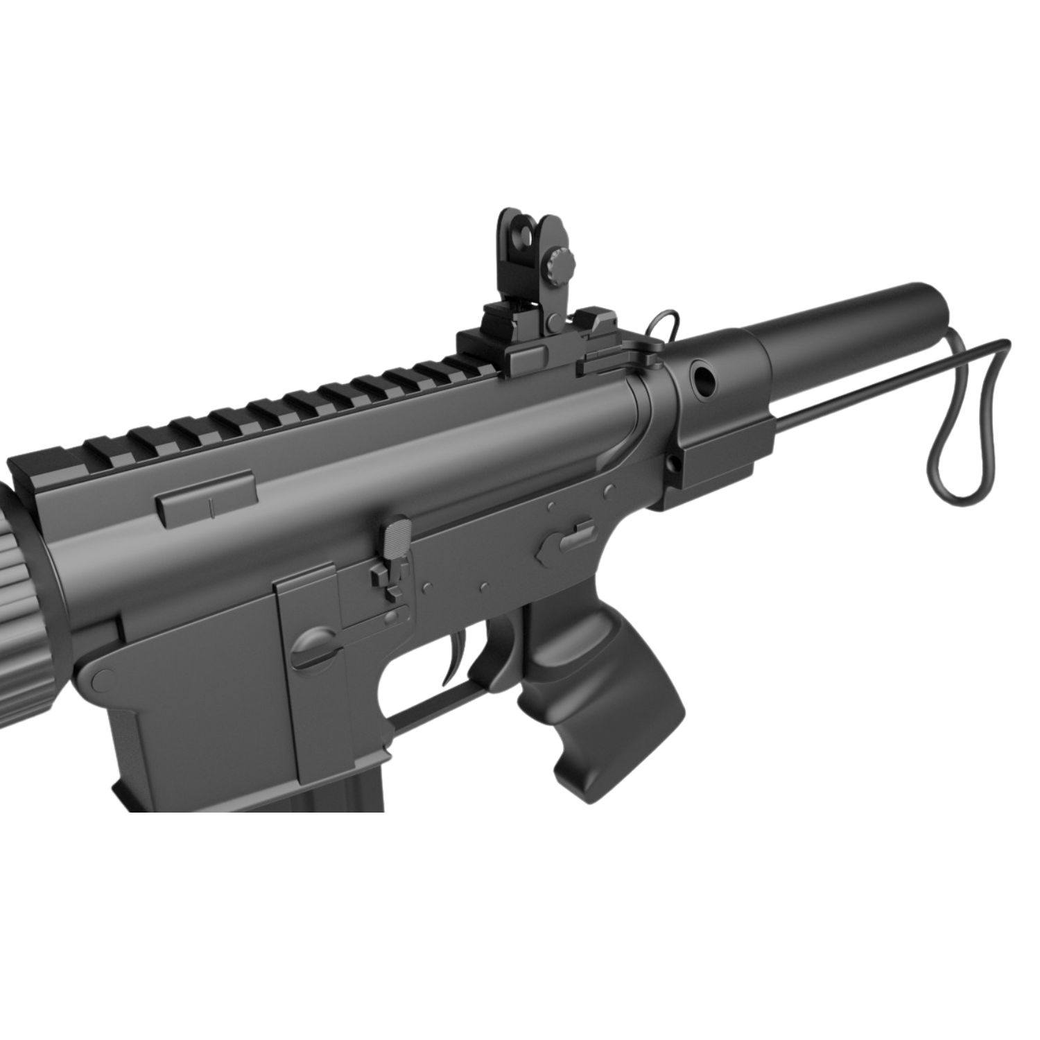 JG M4 Tank CQB AEG Airsoft Tüfek - Görsel 5