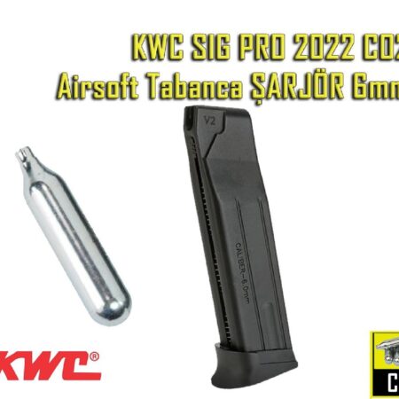 KWC SIG Pro 2022 CO2 Airsoft Tabanca Şarjörü
