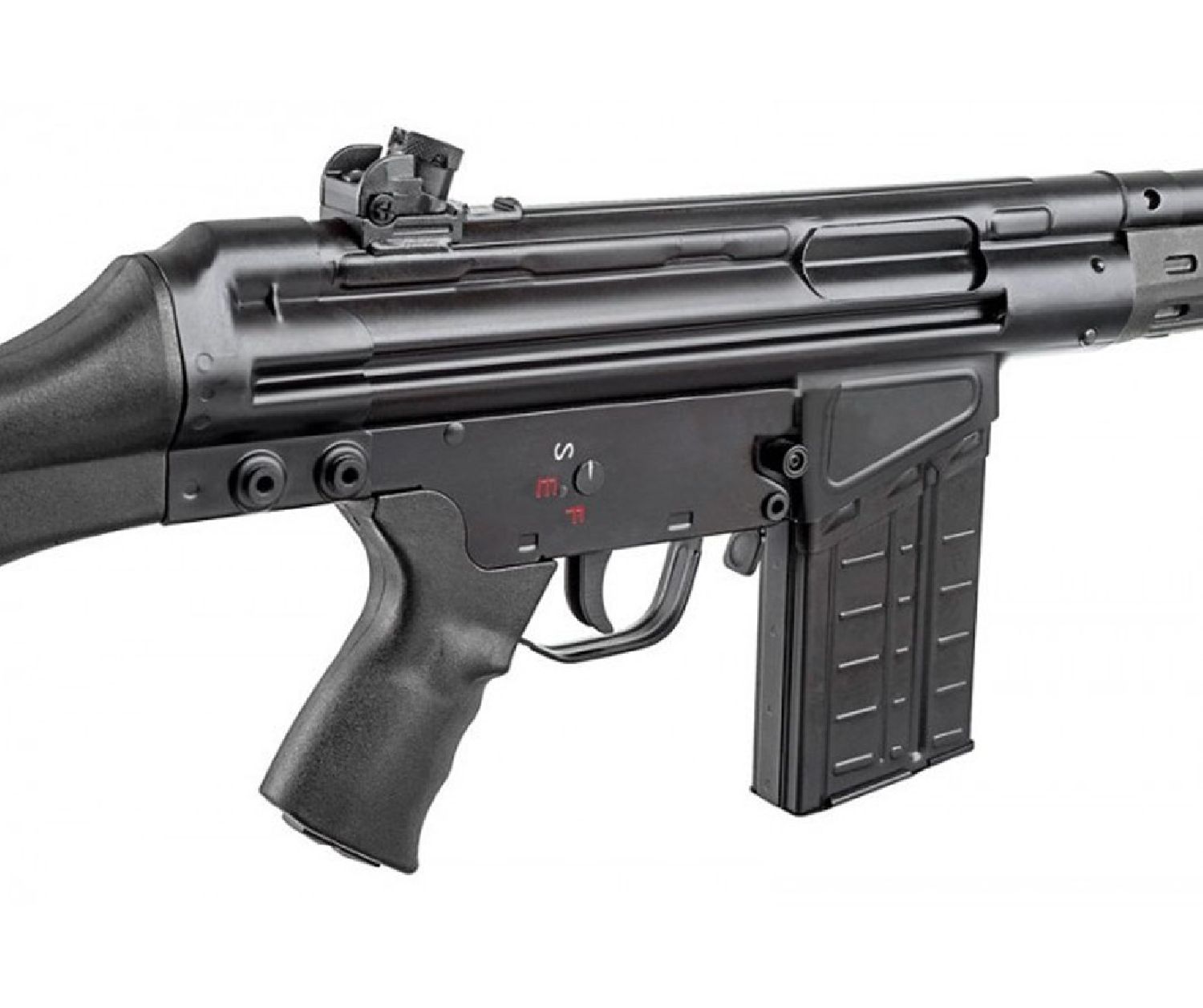 LCT LC3A3 G3 Piyade Tüfeği Full Metal Siyah AEG Airsoft Tüfek - Görsel 3