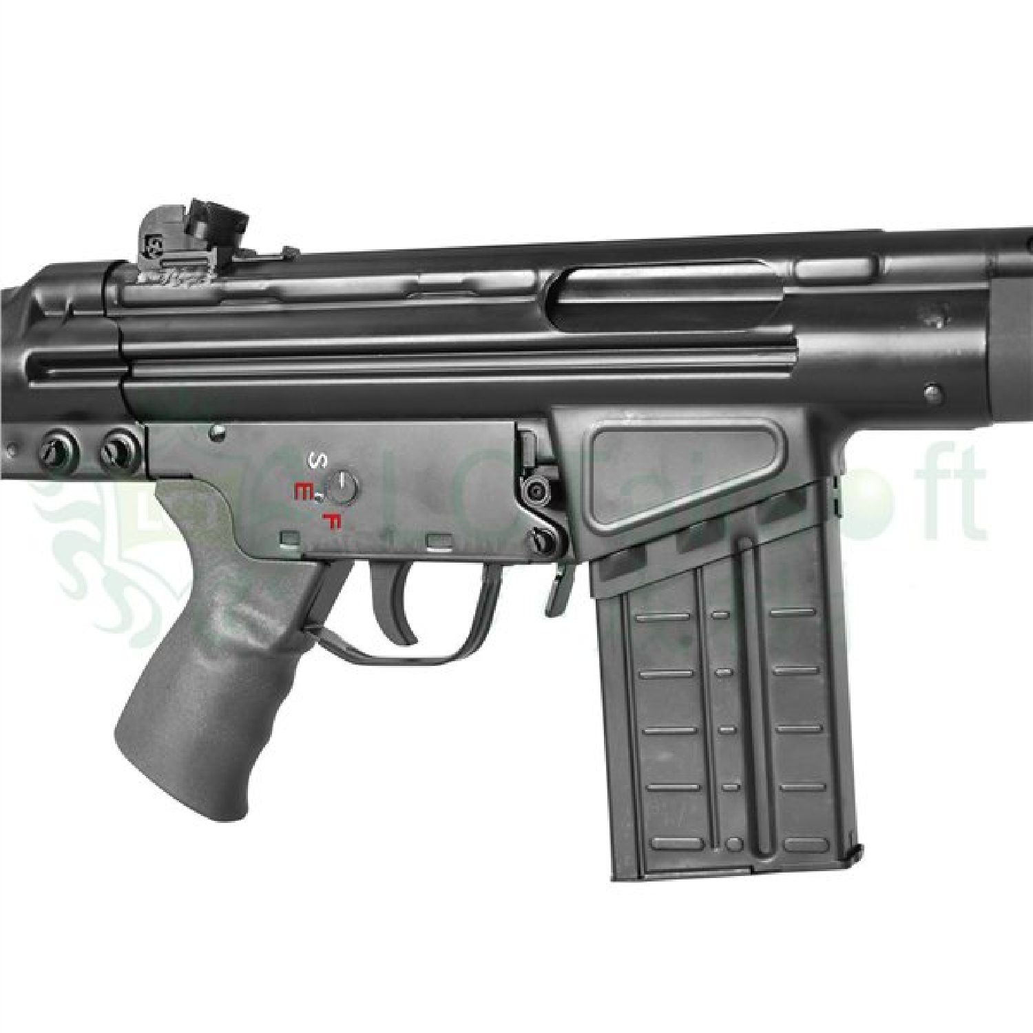 LCT LC3A3 G3 Piyade Tüfeği Full Metal Siyah AEG Airsoft Tüfek - Görsel 6