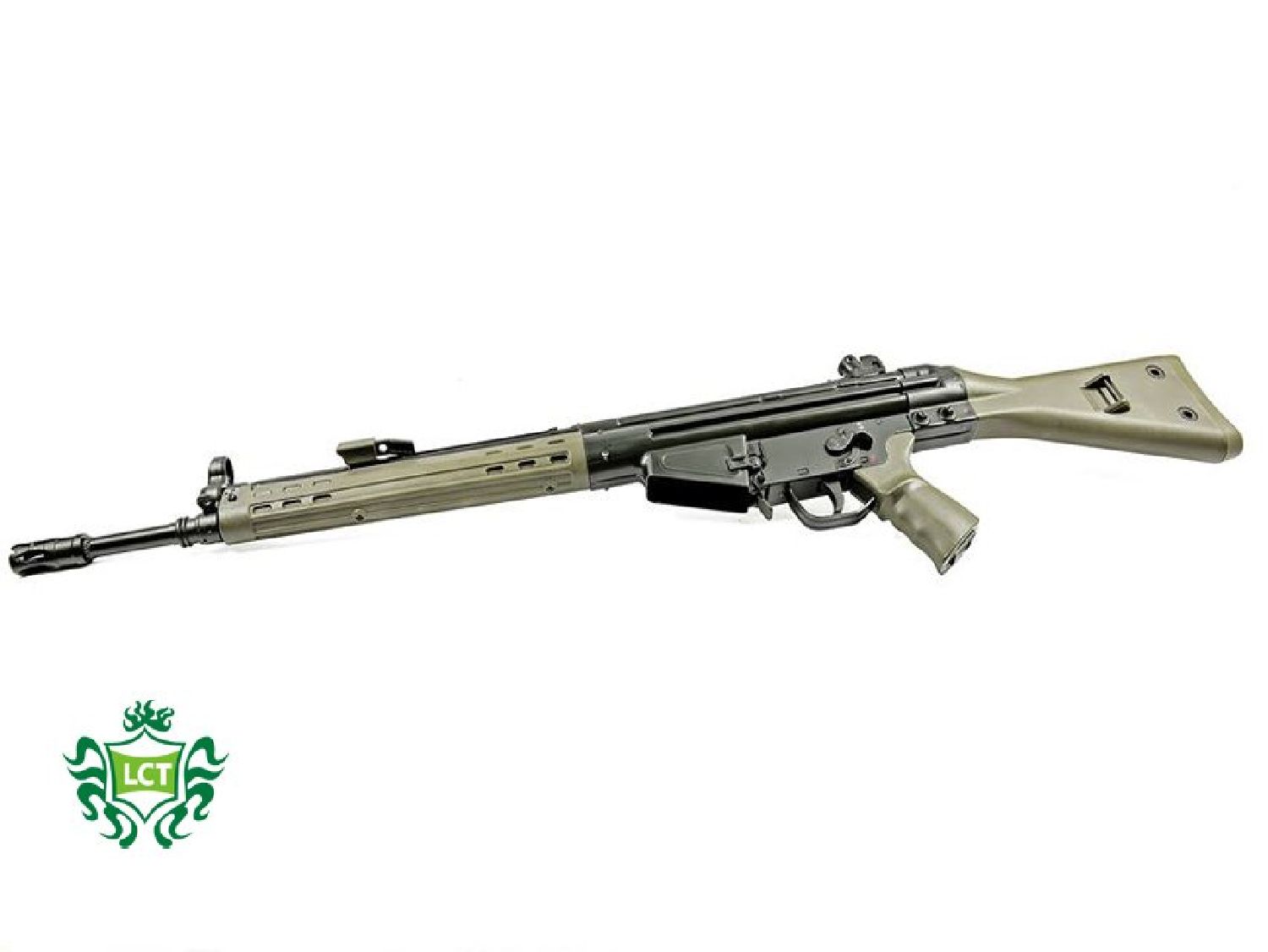 LCT LC3A3 G3 Piyade Tüfeği Full Metal Yeşil AEG Airsoft Tüfek - Görsel 2