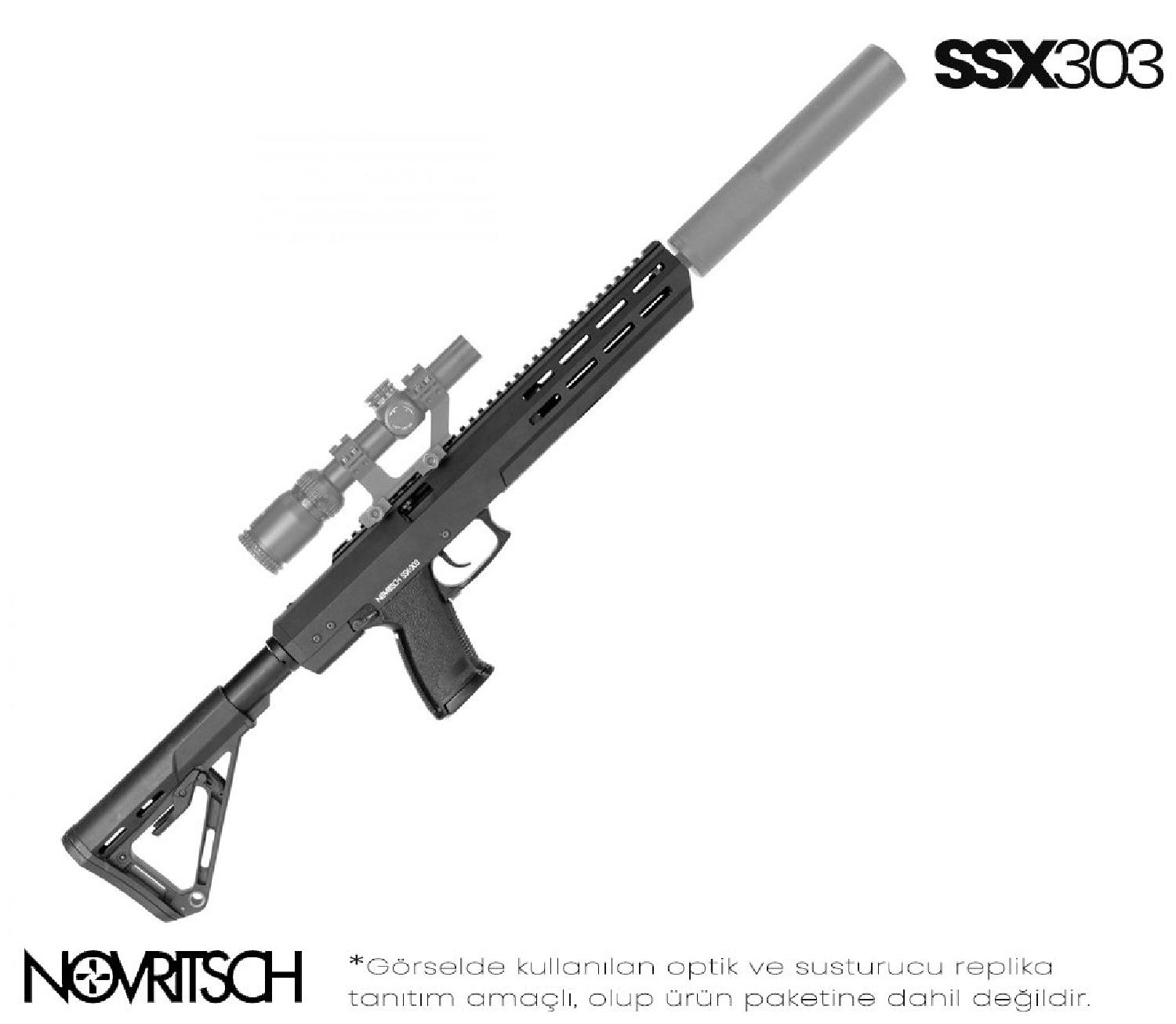 Novritsch SSX303 Sessiz GAS NBB Airsoft Tüfek - Görsel 2