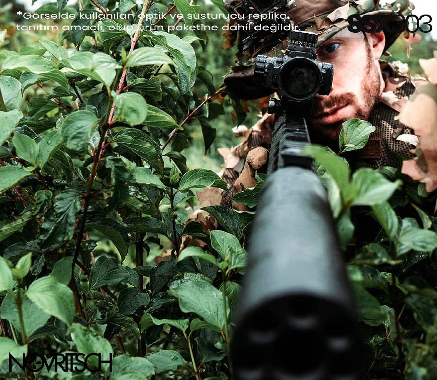 Novritsch SSX303 Sessiz GAS NBB Airsoft Tüfek - Görsel 6