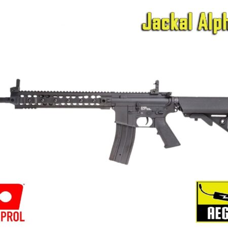 NUPROL Delta Jackal Alpha Siyah AEG Airsoft Tüfek