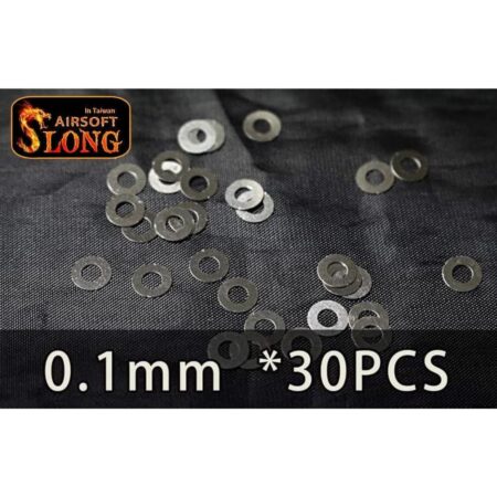 SLONG Airsoft Metal Gear Spacer (30 adet) 0.1mm