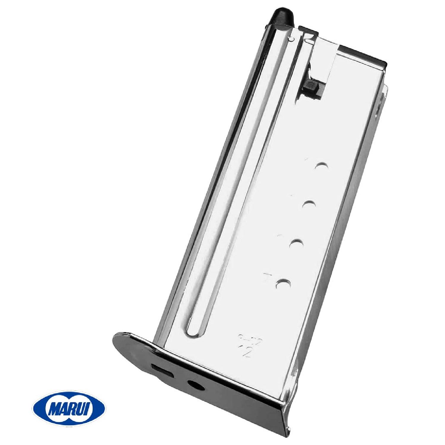 Tokyo Marui .50AE Chrome Stainless GAS Airsoft Tabanca Şarjörü - Görsel 2