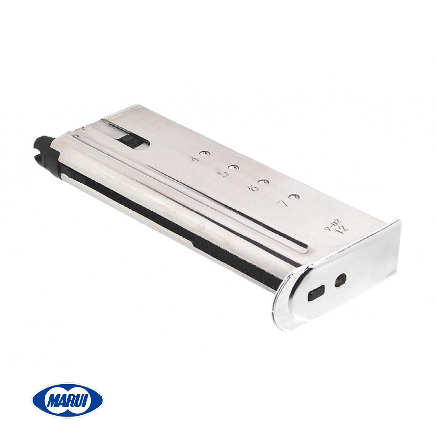 Tokyo Marui .50AE Chrome Stainless GAS Airsoft Tabanca Şarjörü - Görsel 3