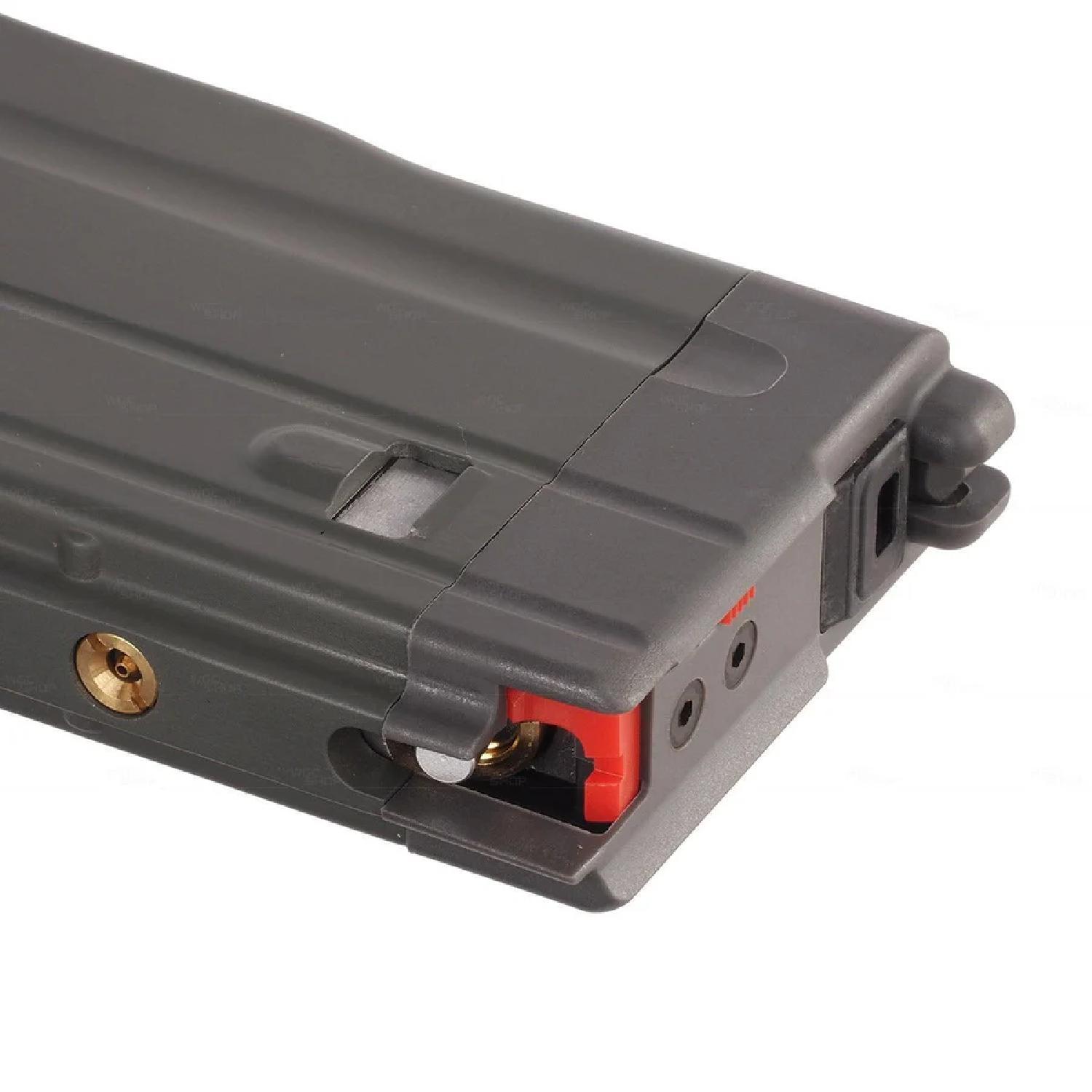 VFC M4 30BB Low-Cap Gri GAS Airsoft Tüfek Şarjörü - Görsel 4