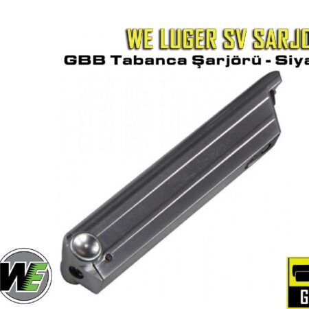 WE Luger P08 Krom GAS Airsoft Tabanca Şarjörü