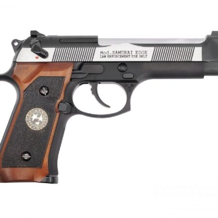 WE Samurai Edge M9 Silver & Black GBB Airsoft Tabanca