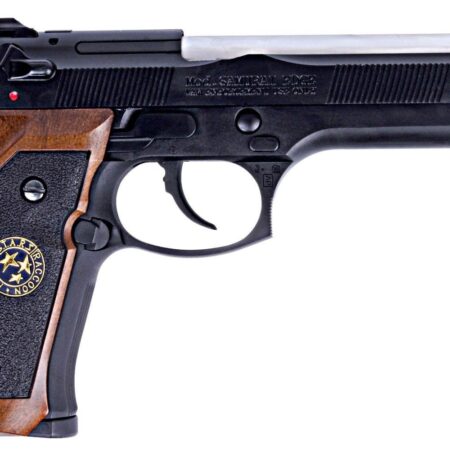 WE Samurai Edge M9 Siyah Ağaç Kabzalı GBB Airsoft Tabanca