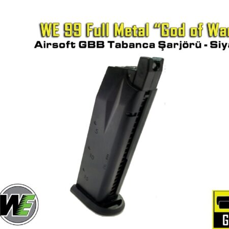 WE Walther P99 Siyah GAS Airsoft Tabanca Şarjörü