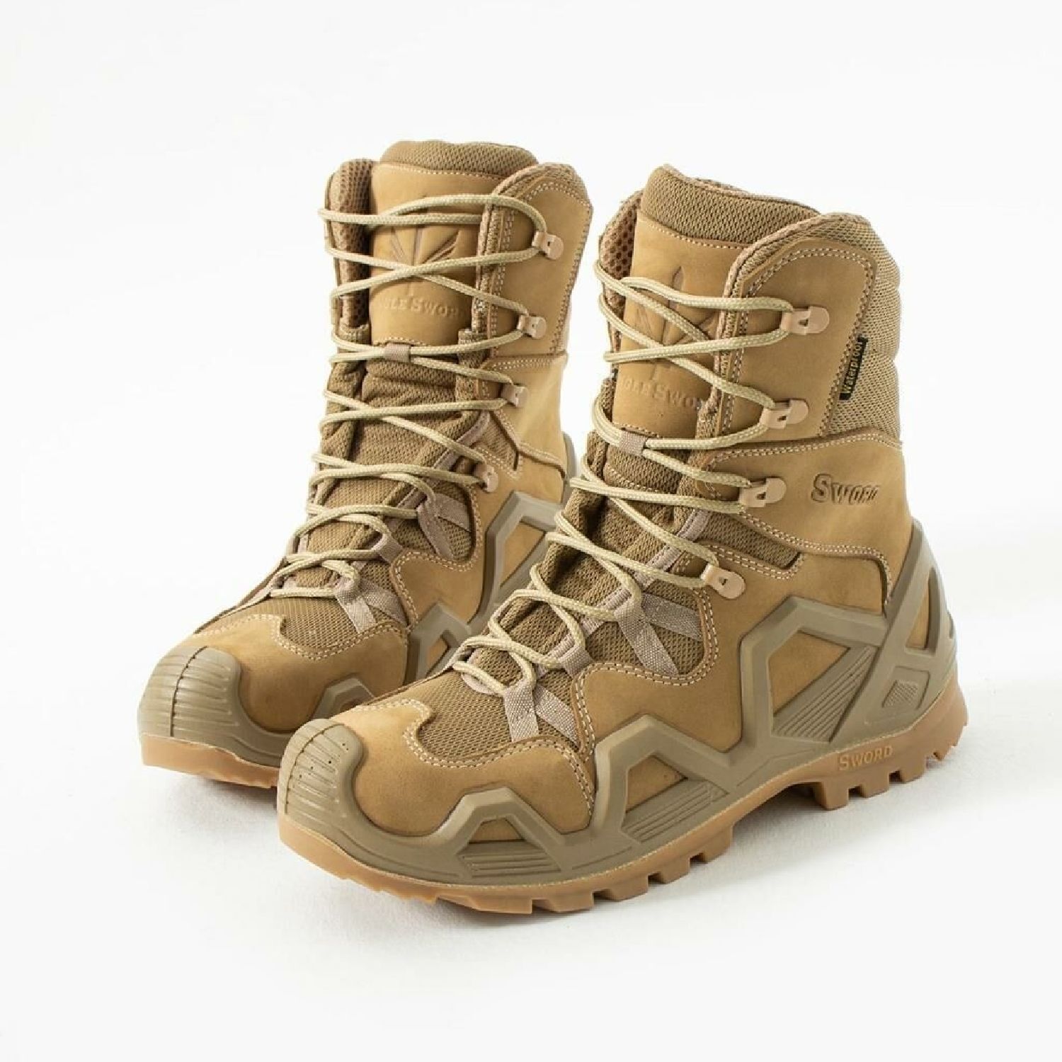 Single Sword SS603 Su Geçirmez Bej Taktik Askeri Bot - Görsel 5