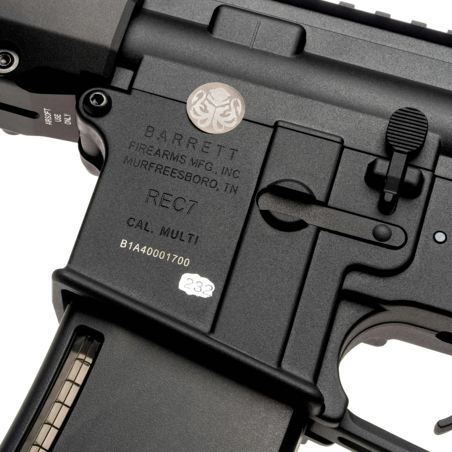 KRYTAC Barrett REC7 MK3 GATE Carbine Siyah AEG Airsoft Tüfek - Görsel 4