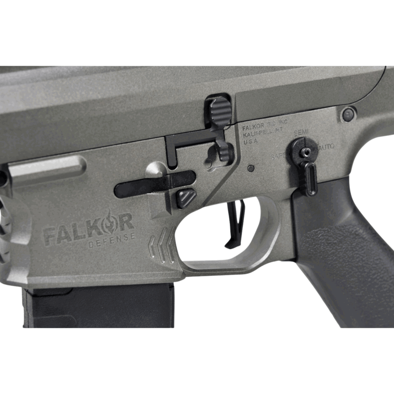 EMG Falkor Blitz SBR GREY AR15 Airsoft AEG Tüfek SilverEdge2.0 - Görsel 7