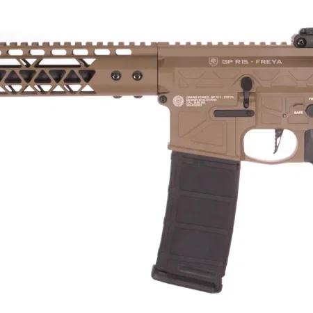 Delta Armory FREYA R15 SKELETON 13" FULL METAL Half Tan AEG Airsoft Tüfek