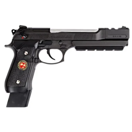 WE-Tech Custom Barry Burton BioHazard M92 Gen 1 Siyah GBB Airsoft Tabanca