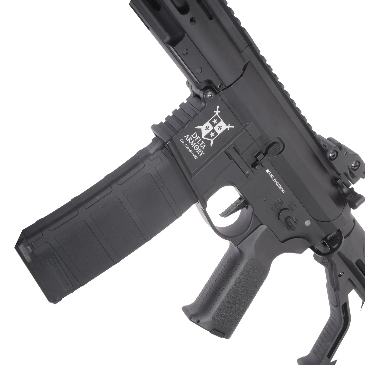 Delta Armory AR15 TEMPEST 2 Alpha Eagle Siyah AEG Airsoft Tüfek - Görsel 3
