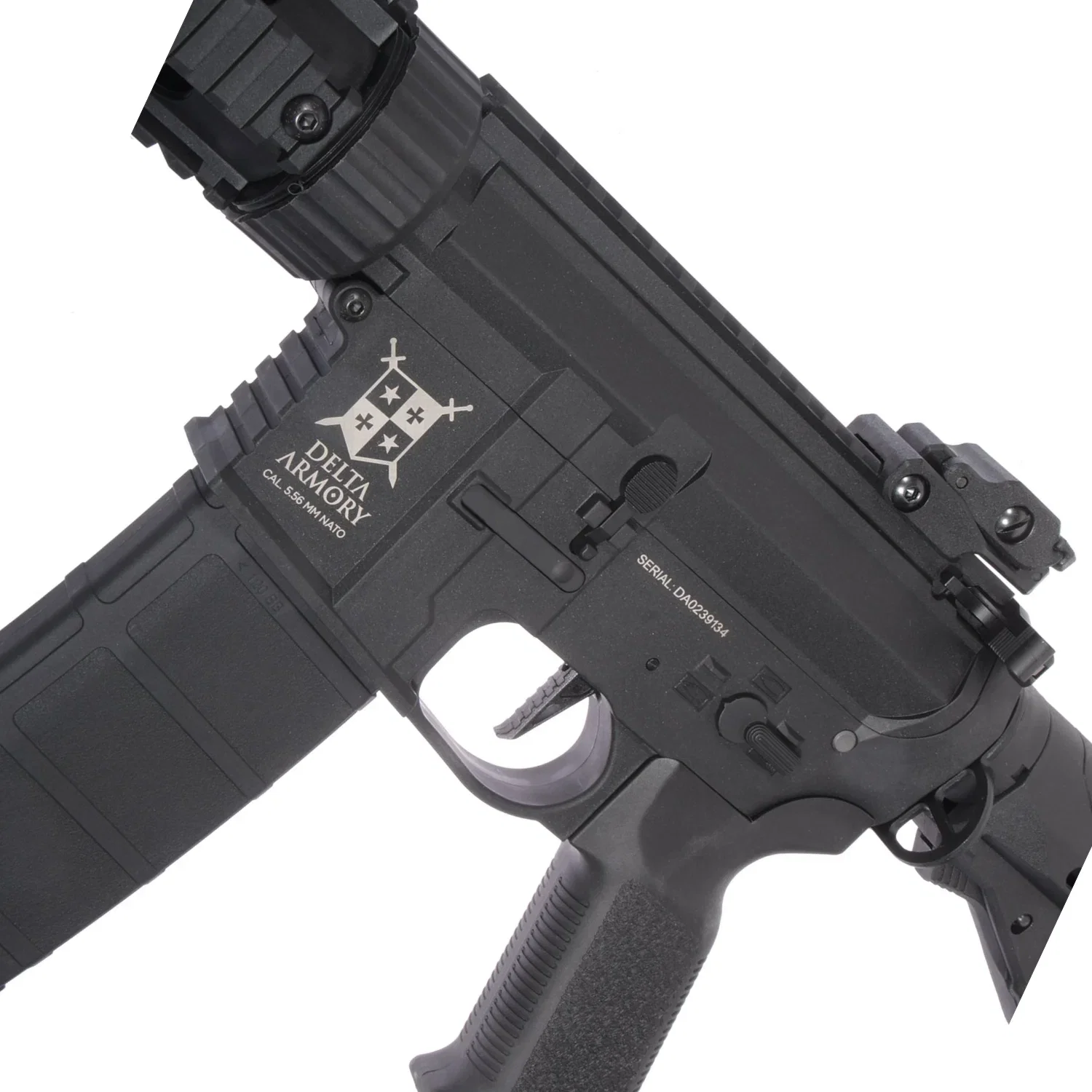 Delta Armory AR15 Charlie SilentOps 9" EAGLE Siyah AEG Airsoft Tüfek - Görsel 5