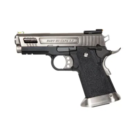 WE  3.8" Hi-Capa Silver GBB Airsoft Tabanca H008WET-2