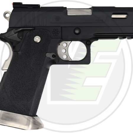 WE 4.3" Hi-Capa Siyah GBB Airsoft Tabanca H009WET-BK