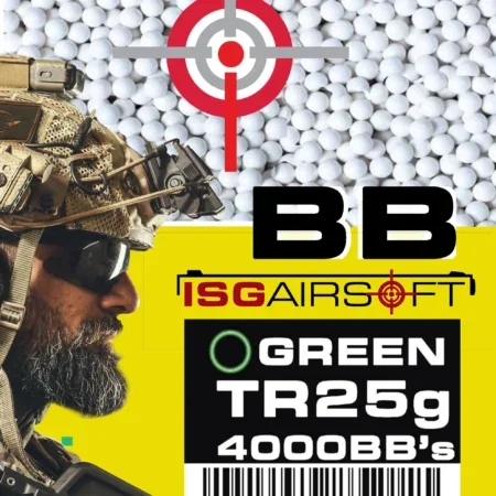 ISGairsoft TAYVAN TRACER BB 0.25g 4000adet 1KG Airsoft izli Mermi