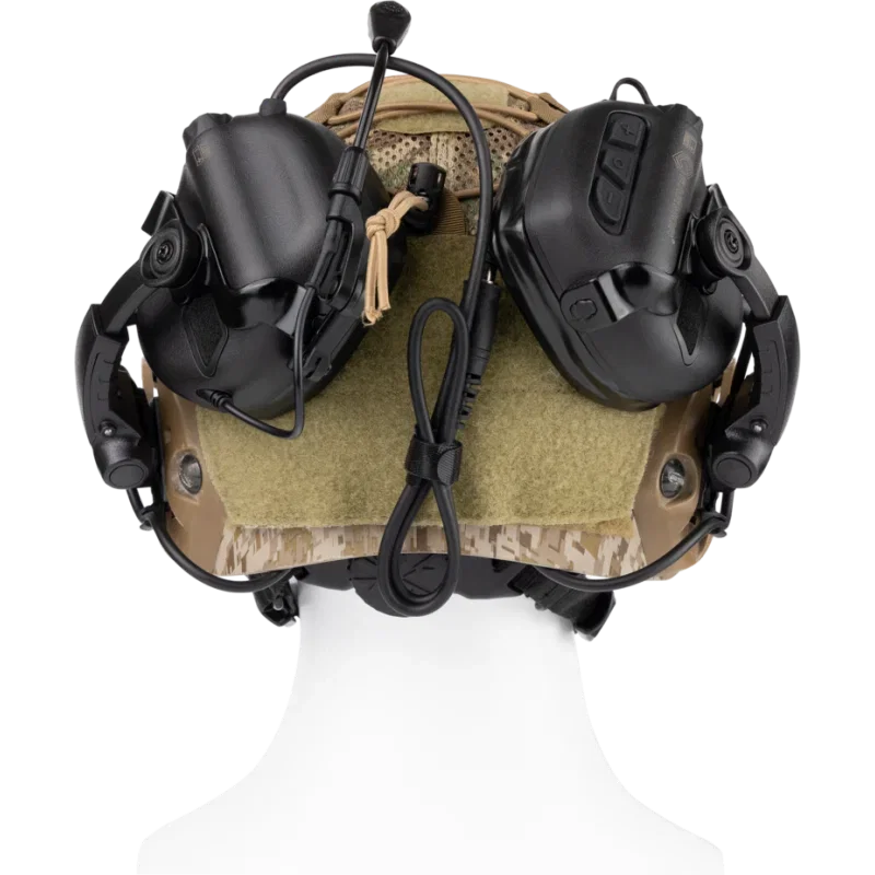 OPSMEN EARMOR M32X PLUS Kask Uyumlu Telsiz Girişli (Foliage Green) Yeşil Elektronik Atış Kulaklığı - Görsel 6