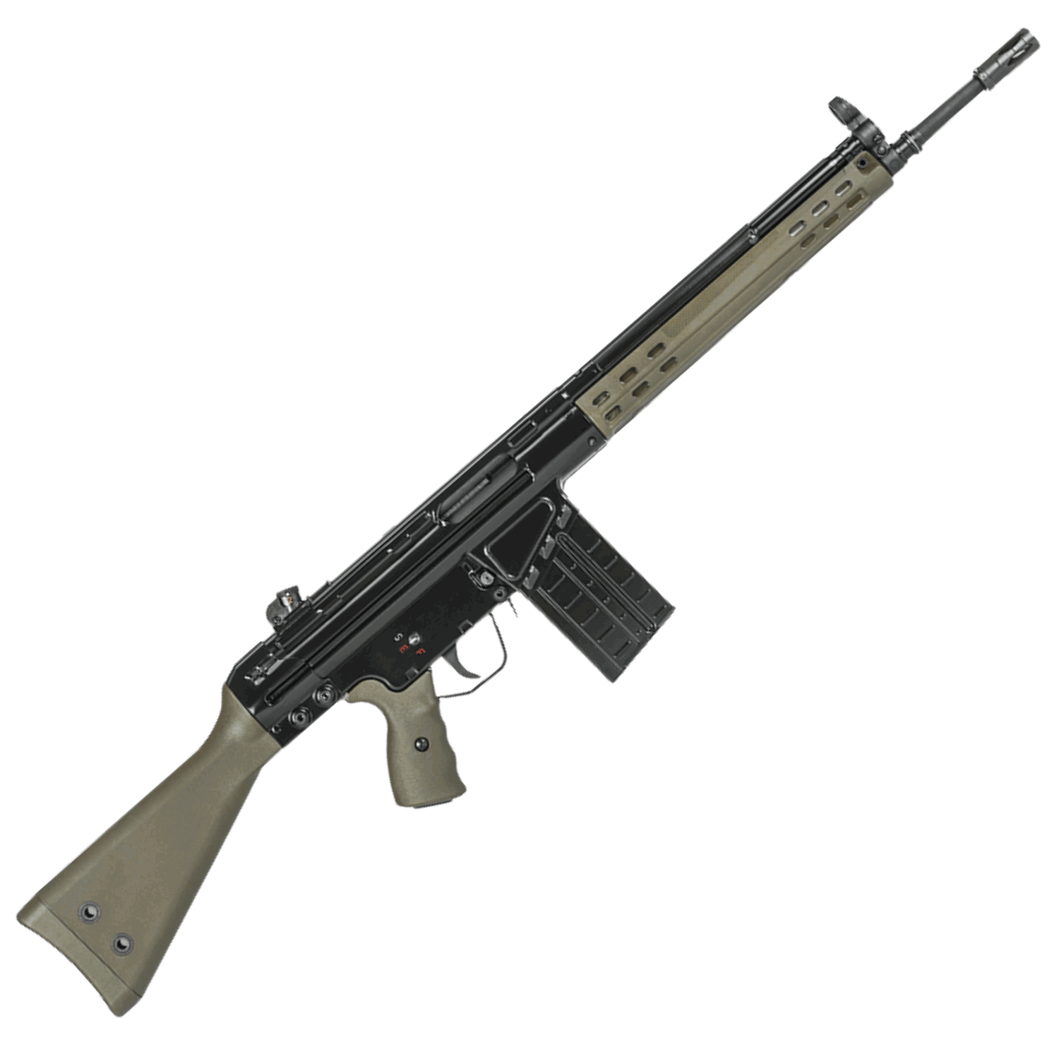VFC H&K Lisanslı G3A3 Haki GBB Airsoft Tüfek - Görsel 2