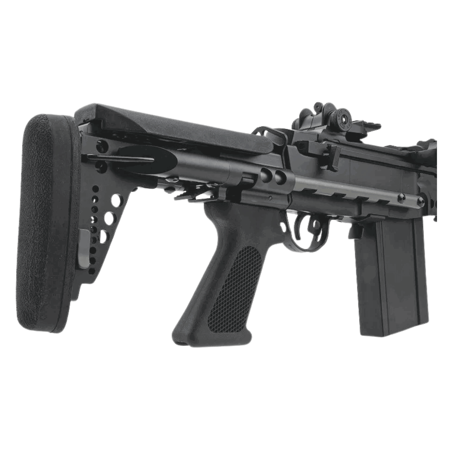 CYMA M14 EBR Black Marksman EBR Dipçikli Full Metal AEG Airsoft Tüfek – CM32G - Görsel 6
