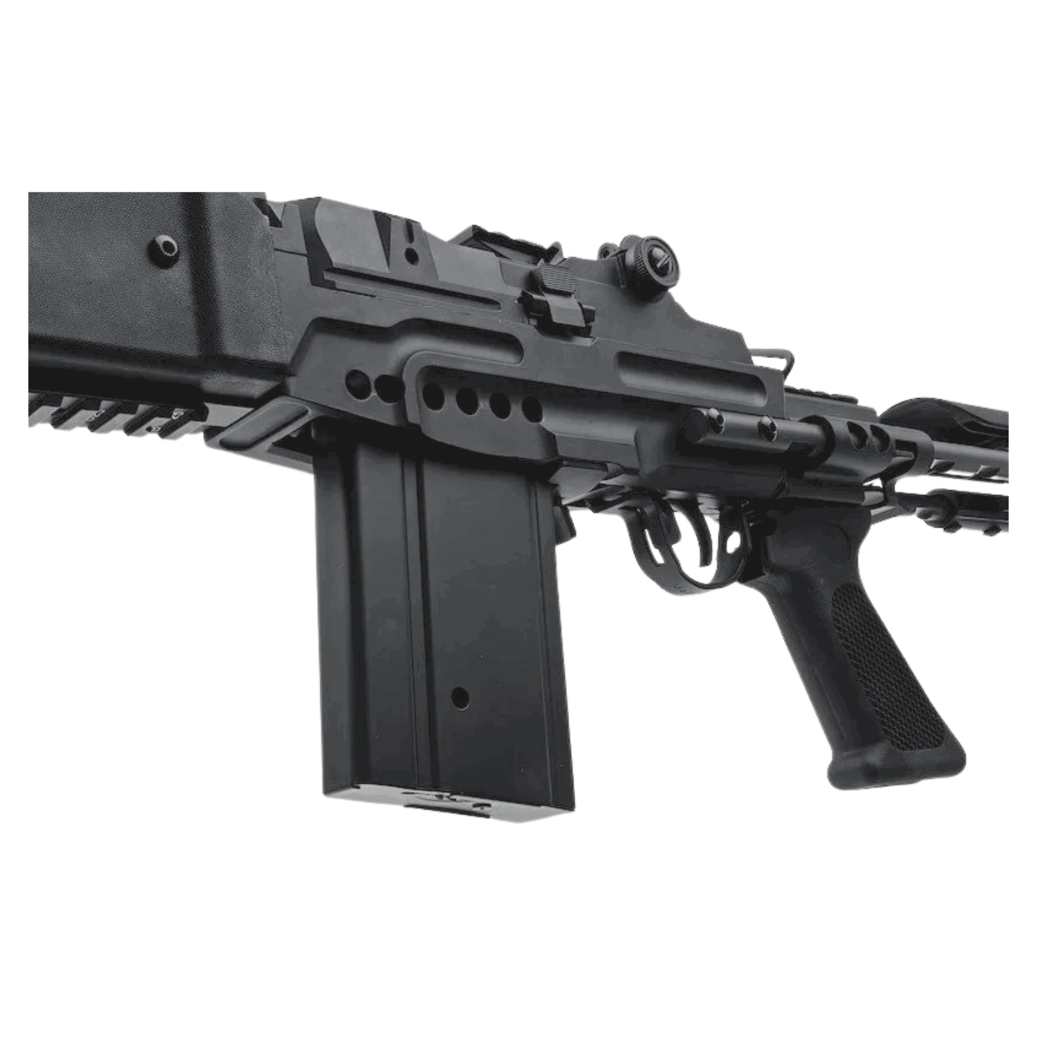 CYMA M14 EBR Black Marksman EBR Dipçikli Full Metal AEG Airsoft Tüfek – CM32G - Görsel 2