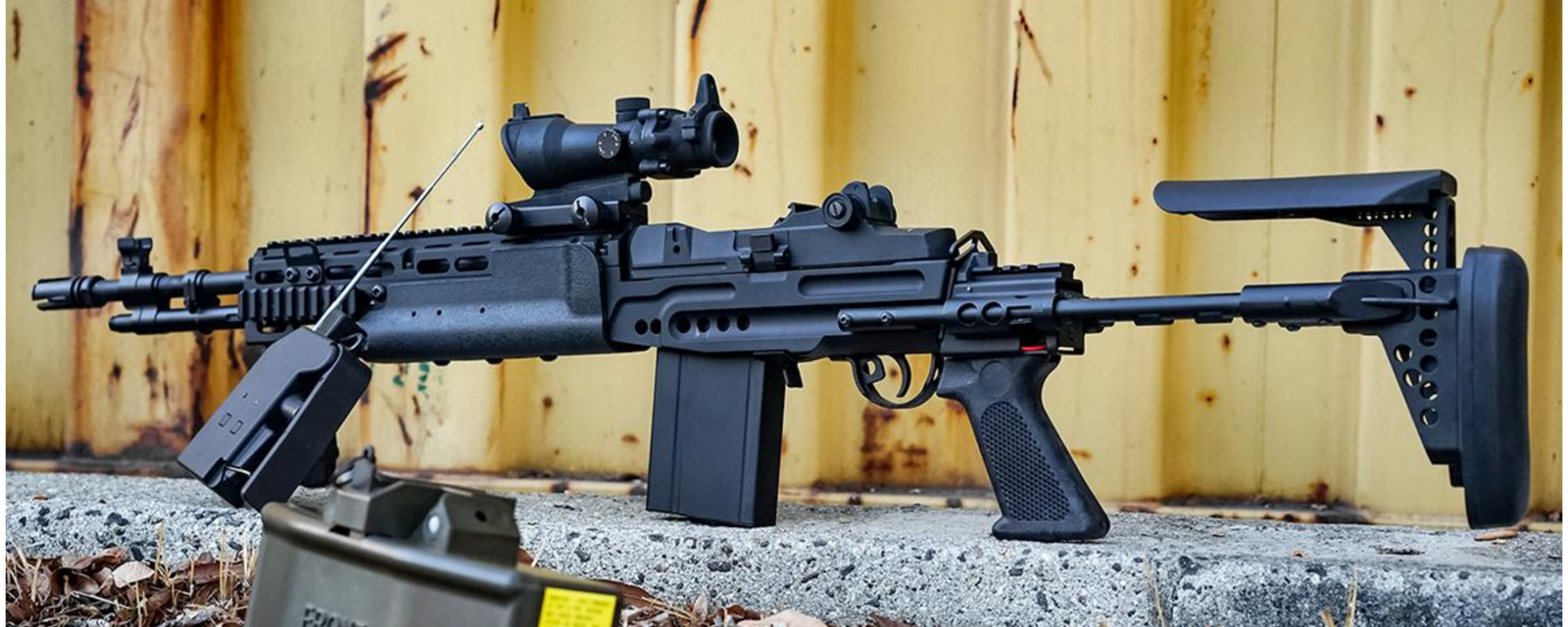 CYMA M14 EBR Black Marksman EBR Dipçikli Full Metal AEG Airsoft Tüfek – CM32G - Görsel 9