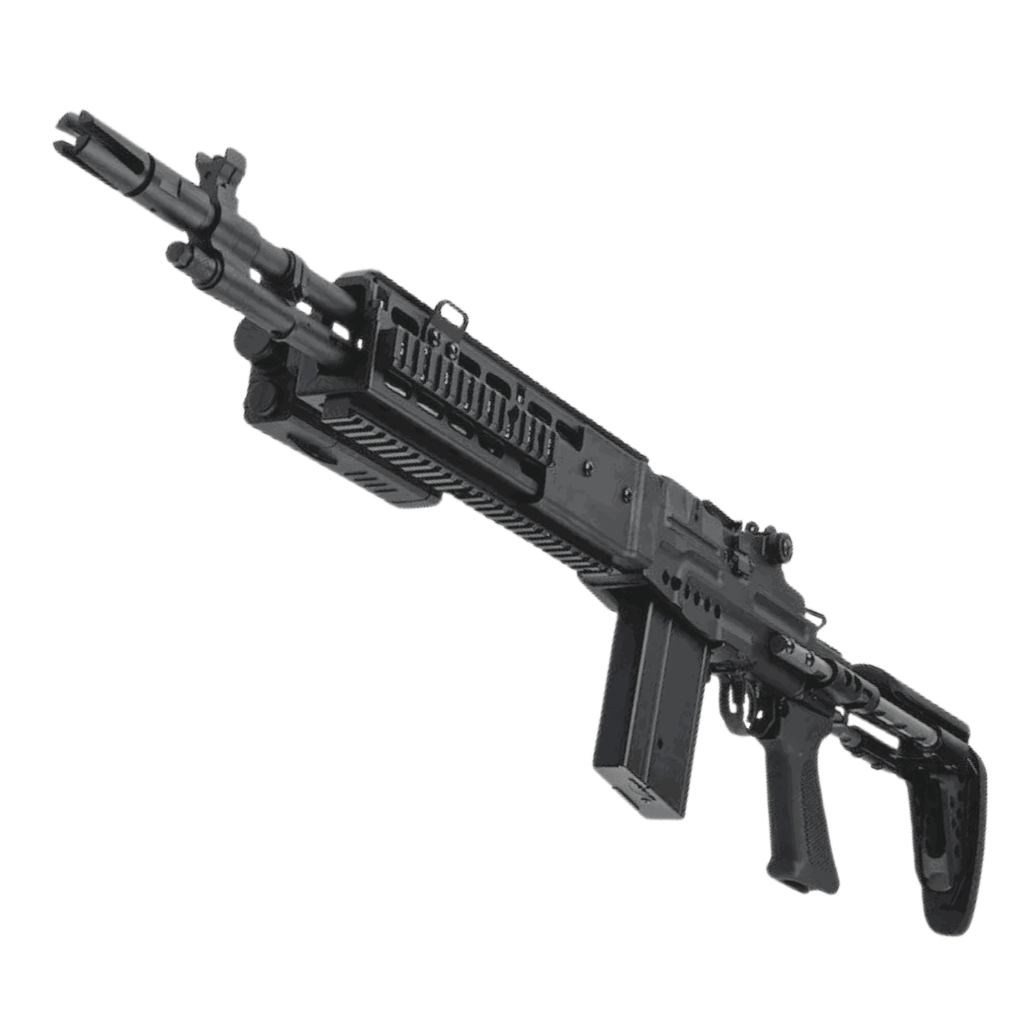 CYMA M14 EBR Black Marksman EBR Dipçikli Full Metal AEG Airsoft Tüfek – CM32G - Görsel 8