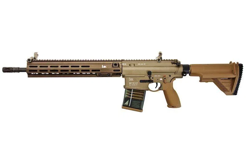 VFC UX HecklerKoch Lisanslı M110A1 SDMR Gate Tan AEG Airsoft Tüfek - Görsel 3