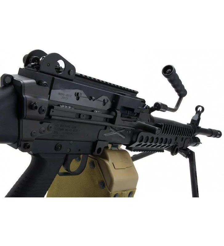 VFC MK48 MOD 1 LMG Deluxe Edition Sabit Dipçik AEG Airsoft Tüfek - Görsel 3