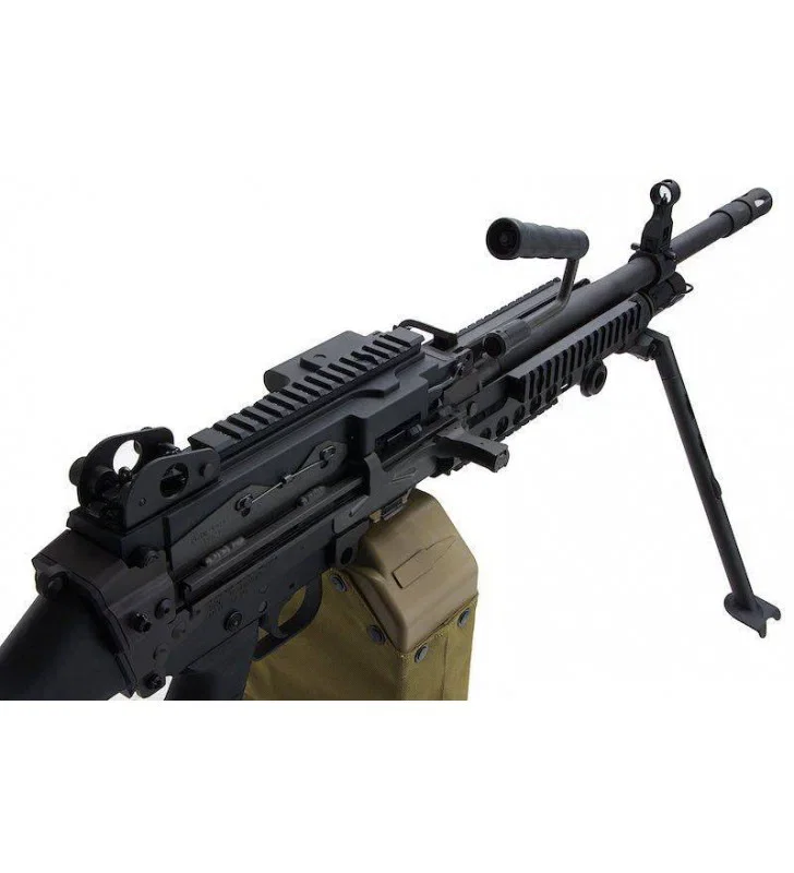 VFC MK48 MOD 1 LMG Deluxe Edition Sabit Dipçik AEG Airsoft Tüfek - Görsel 4