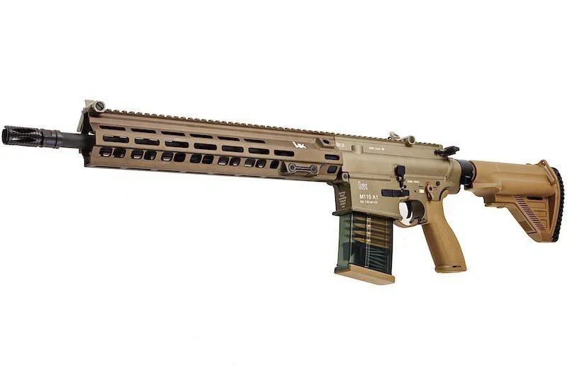 VFC UX HecklerKoch Lisanslı M110A1 SDMR Gate Tan AEG Airsoft Tüfek - Görsel 5